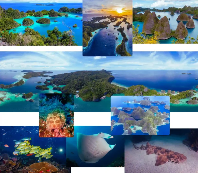 Liveaboard adventure around Raja Ampat lagoon and karst islands