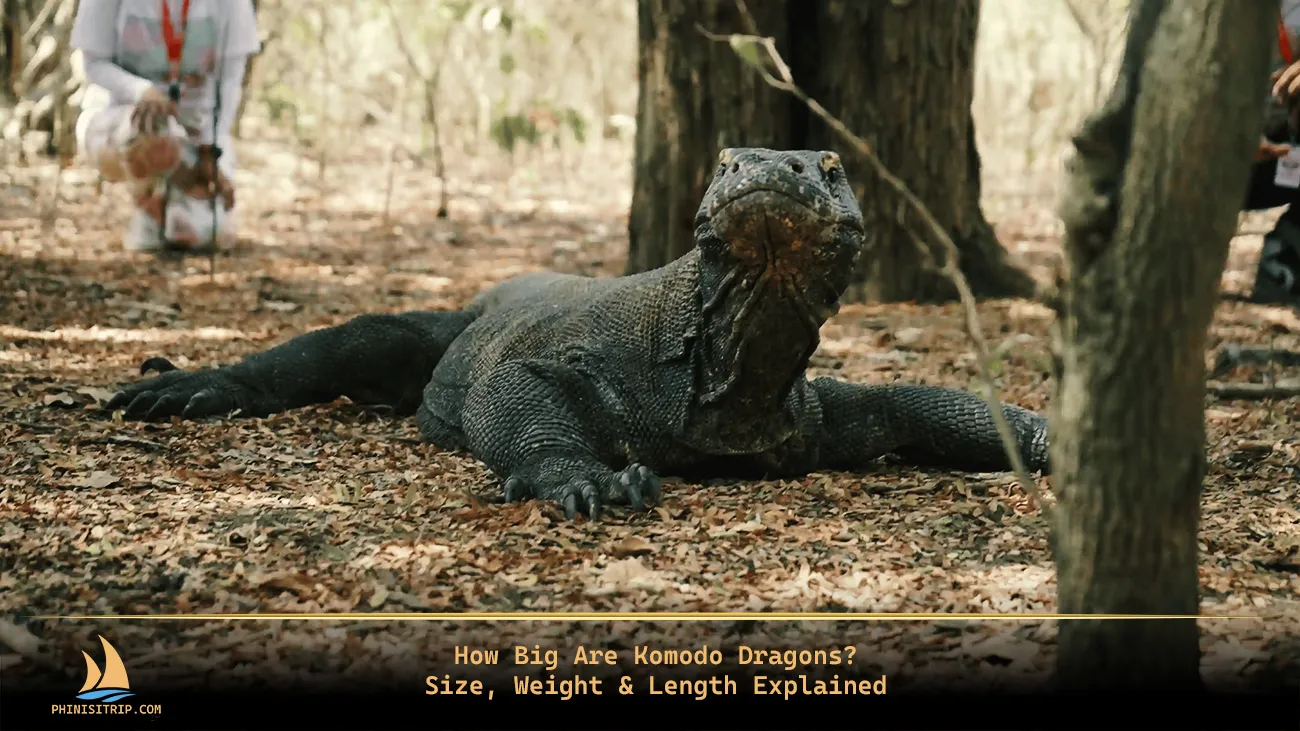 How Big Are Komodo Dragons? Size, Weight & Length Explained