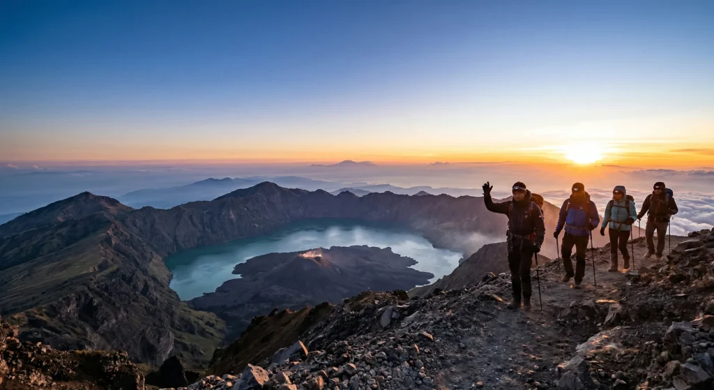 Mount Rinjani trekking guide
