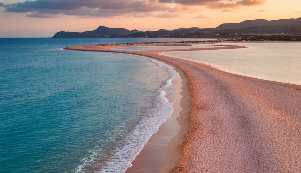 Pink Beach Elafonissi Beach – Crete Greece