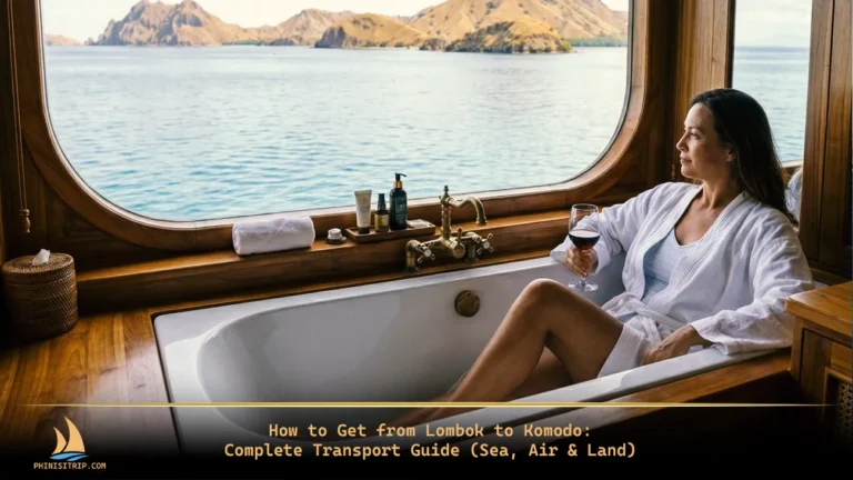 how to get from lombok to komodo