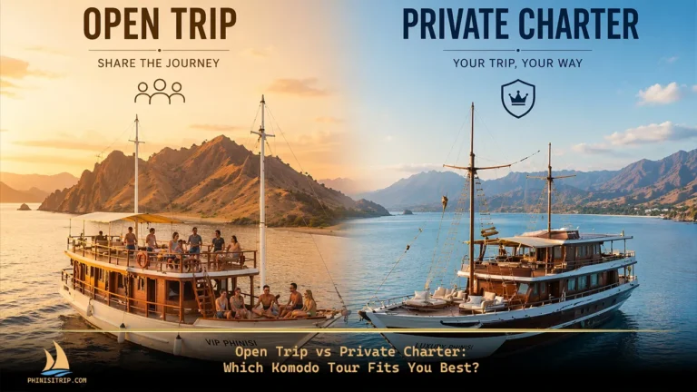 Open Trip vs Private Charter Which Komodo Tour Fits You Best